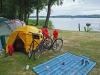 Schönster Campingplatz Nr. 2 am Templiner See kurz vor Potsdam.