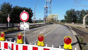 Sperrung der Kattwyk-Brücke