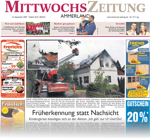 MittwochsZeitung vom 16. September 2009