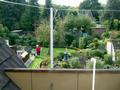 Blick vom Balkon